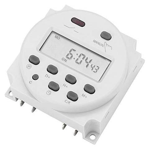 Cn101a Dc 12v Lcd Mini Digital Microcomputer Power Control Timer Interruttore 20v-240 50-60hz - Foto 2