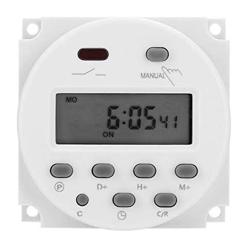 Cn101a Dc 12v Lcd Mini Digital Microcomputer Power Control Timer Interruttore 20v-240 50-60hz - Foto 1