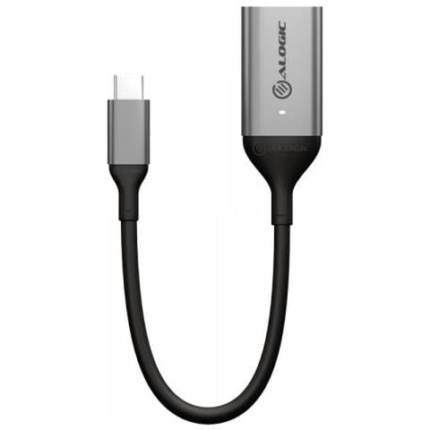 ULUCHD-ADP cavo di interfaccia e adattatore USB-C HDMI Nero, Grigio - Foto 3