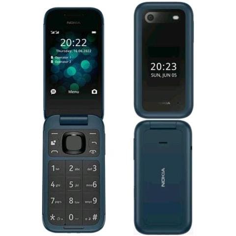 Senior Phone 2660 Flip 4G 128MB 48MB Ram Display 2.8" Slot MicroSD max Bluetooth Fotocamera 0.3 MP 1450 mAh Colore Blu Italia - Foto 4