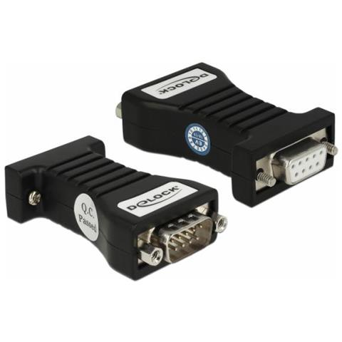 63968 Convertitore /ripetitore /isolatore Seriale Rs-232 Nero - Foto 1