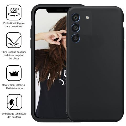 Cover Per Samsung Galaxy S23 Premium Silicone Microfibra, Nero - Foto 2