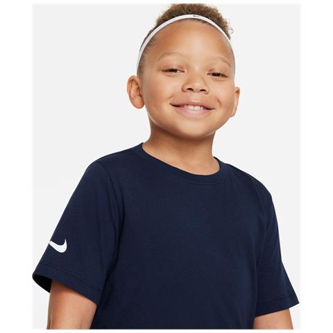T-Shirt Team Club 20 Cz0909-451 Bambino Taglia L Colore Blu - Foto 4