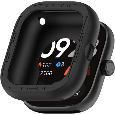 Custodia Protettiva In Silicone Per Redmi Watch 4 Black - Foto 1