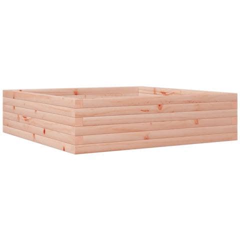 Fioriera Da Giardino 90x90x23 Cm In Legno Massello Di Douglas - Foto 2