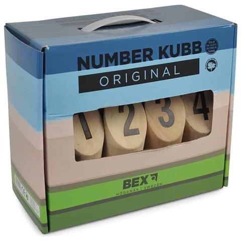 Number Kubb Original Rubber Wood - Foto 1