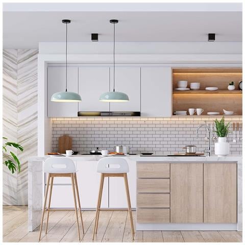 Lampada Led Sottopensile Piatta - Luce Neutra Per Ambienti Moderni - Foto 2