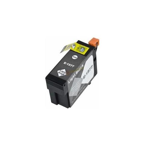 Cartuccia Per Epson T1577 - Light Nero - Inchiostro Pigmentato - Foto 1