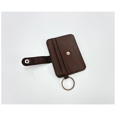 Portafoglio Sottile Per Carte Di Credito, Custodia Per Carte Minimalista In Pelle Pu Coffee - Foto 10