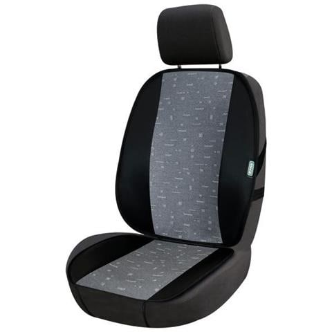 Coprisedile Anteriore Universale Topfresh Cotone Tetris Grigio/carta Tessile - Foto 1