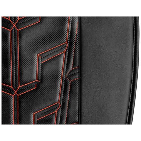 Cuscino Sedile Race Nero/rosso - Foto 2