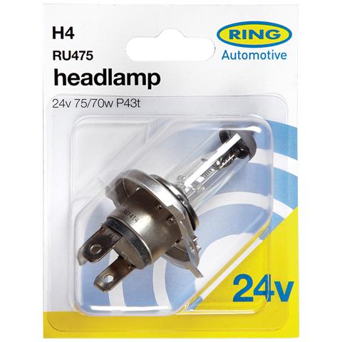 Lampadina 24v 75/70w H4 - Foto 3