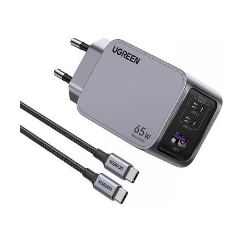 25871 Caricabatterie Per Dispositivi Mobili Universale Grigio Ac Ricarica Rapida Interno - Foto 1