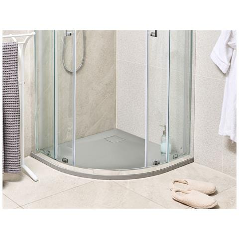 Piatto Doccia Paron 80 X 80 X 3 Cm Grigio - Foto 1