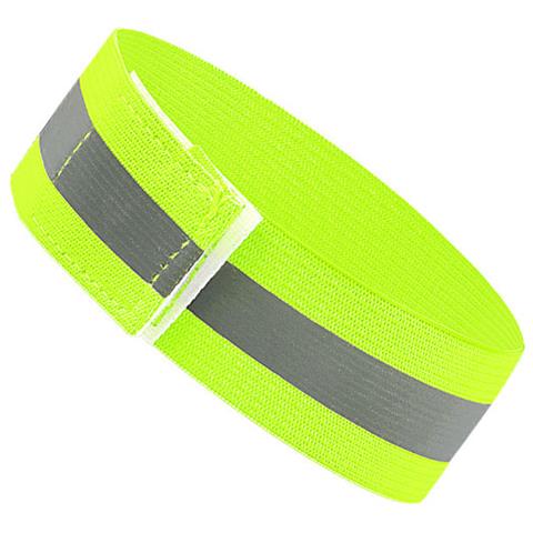 Braccialetti Riflettenti - Visibilità Migliorata Per La Sicurezza Notturna (confezione Da 4) Green - Foto 2