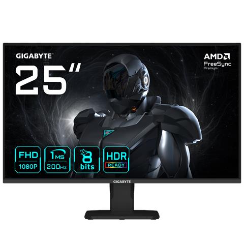GS25F2 Monitor Gaming 25" FHD - 1920 x 1080, 200Hz, 1ms, 300 cd /m², Display HDR 10, HDMI 2.0, DisplayPort 1.4 - Foto 2