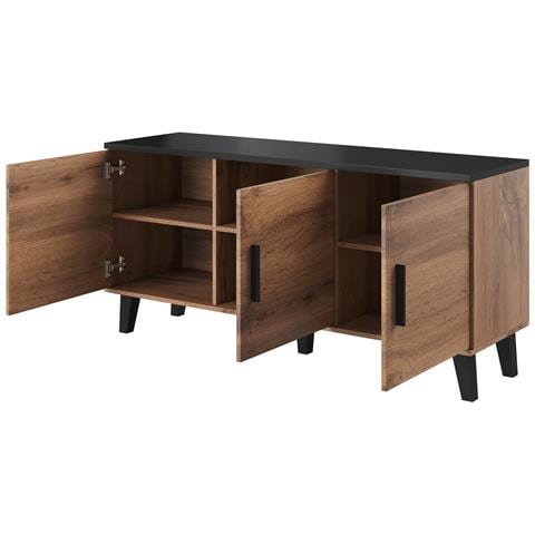 LOTTA KOM150 3D WOT+B credenza per soggiorno 3 porta /porte - Foto 2