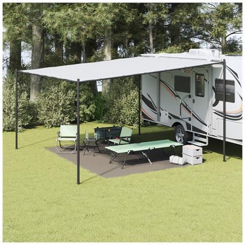 Accessorio Tenda Grigio chiaro Poliestere 300 x 400 cm - Foto 2