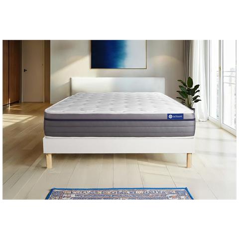 Kit Rete E Materasso Matrimoniale Actilatex Zen 180x200cm - Spessore : 26cm - Lattice E Memory Foam - Bilanciato - - Foto 1