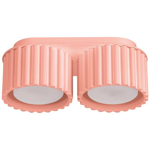 Lampada Da Soffitto Aura 2 Peach Gx53 Sl. 1828 - Minimalist Lampada A Soffitto Pesca 8x21x10 Cm - Foto 1
