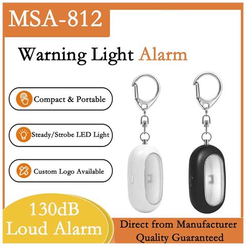 Allarme Di Sicurezza Personale Con Luce Led - Allerta Di Emergenza 125db - Foto 2