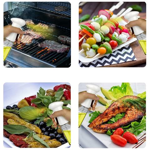 Spruzzatore Dosatore Nebulizzatore Per Olio Airfryer Friggitrice Ad Aria 200ml - Foto 4