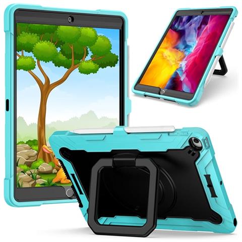 Custodia Per Ipad Air 5/4 10.9”/pro 11 Supporto E Tracolla Menta - Foto 1