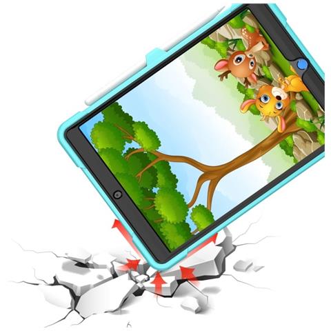 Custodia Per Ipad Air 5/4 10.9”/pro 11 Supporto E Tracolla Menta - Foto 2
