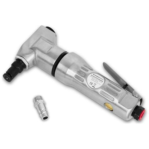 Cesoia Pneumatica Taglialamiera Nibbler Per Acciaio Fino A 1,5 Mm, Alluminio 1,6 Mm, Plastica 2,2 Mm, Cesoia Per Lamiere Con Attacco Aria Compressa 1/4"", Pressione Di Esercizio 6 Bar, Leggera - Foto 1