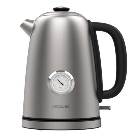 Thermosense 620 Vintage bollitore elettrico 1,7 L 2200 W Acciaio inox, Nero - Foto 1
