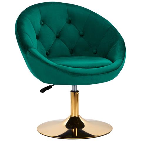 sedia girevole QS-BL12G verde - Foto 1