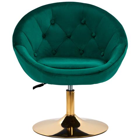 sedia girevole QS-BL12G verde - Foto 2