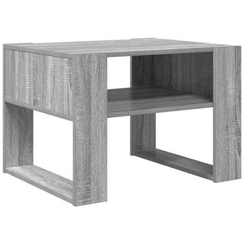 Tavolino da salotto Grigio Sonoma 66 x 53 x 45 cm - Foto 1