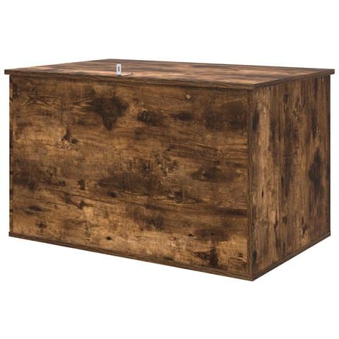 Casa per Gatti Rovere fumé 85 x 55 x 50,5 cm Legno multistrato - Foto 9