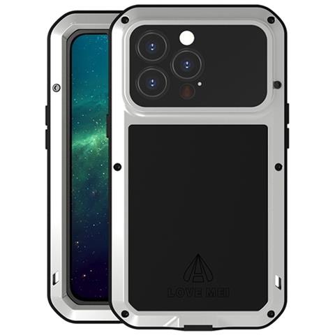 Pellicola Protettiva per iPhone 13 Pro - Vidrio, Argento, Antiurto - Foto 1