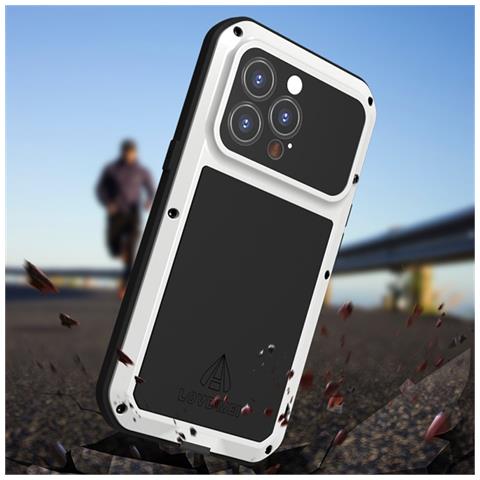 Pellicola Protettiva per iPhone 13 Pro - Vidrio, Argento, Antiurto - Foto 4