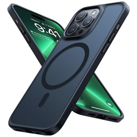 Cover per iPhone 15 Pro Max - TPU+PC, Nero, MagSafe - Foto 1