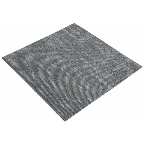 Piastrella per Tappeto Grigio Cemento 50 x 50 cm 20 pcs - Foto 1