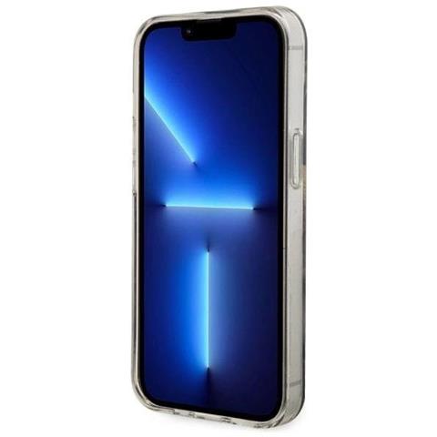 Guess Guhmp14shtmrsk Custodia Per Iphone 14 6,1 Nera /nera Golden Marble Magsafe - Foto 3