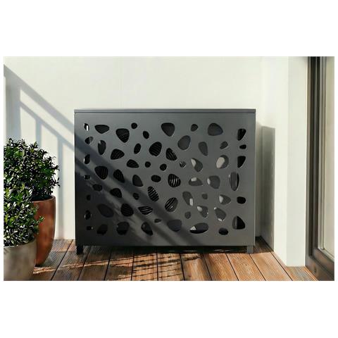 Copertura Per Climatizzatore E Pompa Di Calore ANETO SUNNY Alluminio Grigio - Taglia S - Foto 1