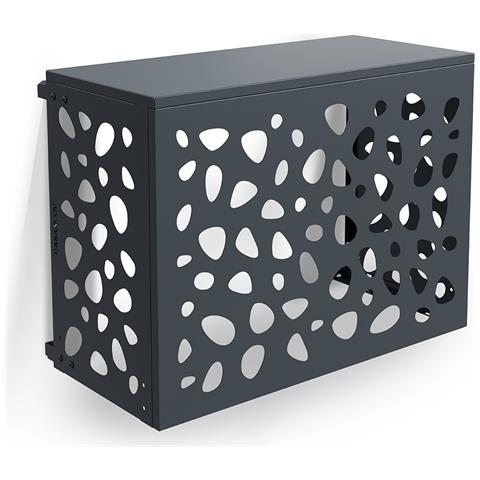 Copertura Per Climatizzatore E Pompa Di Calore ANETO SUNNY Alluminio Grigio - Taglia S - Foto 3
