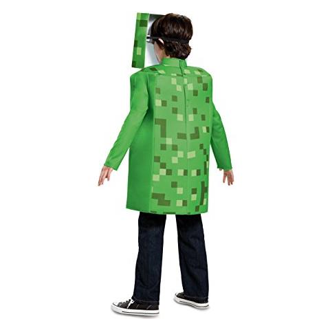 Disguise - Costume Creeper Classico Minecraft Per Bambino - Taglia: 7 - 8 Anni (124/136 Cm) - Foto 6