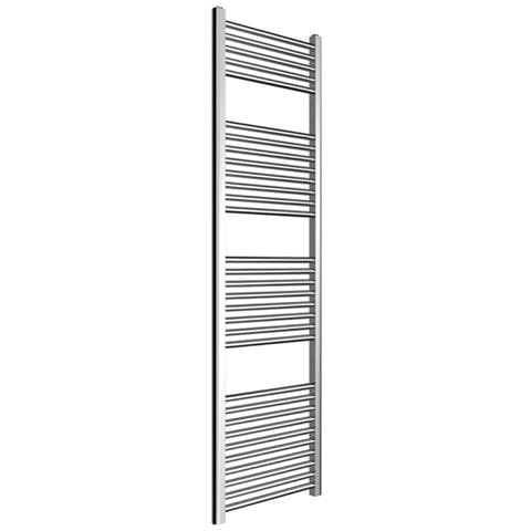 Termoarredo Bagno Scaldasalviette Acciaio Radiatore Calorifero Termosifone Cromo Cromato *** Misure : H1650xl500xi450 31 Tubi - Foto 2