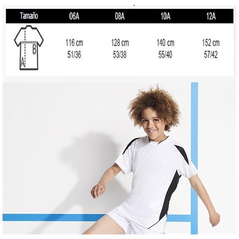 Maglia Bimbo Sport Calcio manica corta Sport T combinata Maracana Kids 2 Ssl - Foto 4