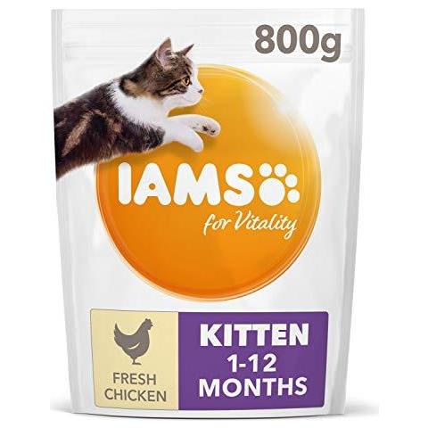 Per Vitalit Kitten Cibo Secco Con Pollo Fresco 800 G - Foto 1