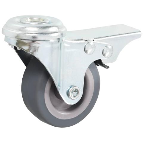 Ruote Girevoli con Foro per Bullone 24 pz 50 mm - Foto 2