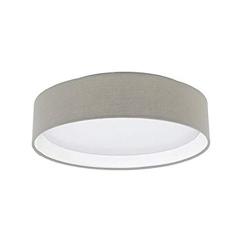 PASTERI, Interno, Grigio talpa, Bianco, Cilindro, Tessuto, Plastica, Acciaio, IP20, I - Foto 1