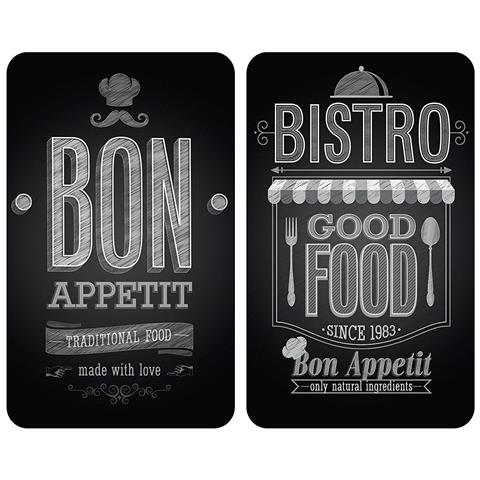 WENKO Bon Appetit Piatto In Vetro Per Fornello — 2 Pezzi Wenko