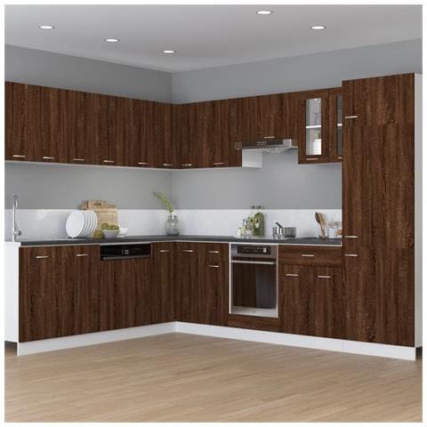 Mobile Pensile “Lyon” Rovere Marrone 29,5x31x60cm - Foto 2