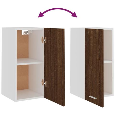 Mobile Pensile “Lyon” Rovere Marrone 29,5x31x60cm - Foto 10